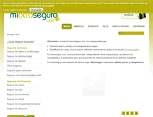 Tablet Screenshot of miotroseguro.com